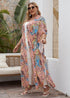Vestido estilo kimono bohemio Zeus de talla grande para mujer